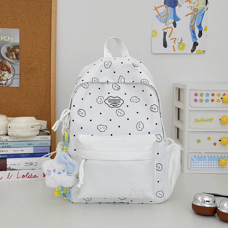 Spaß Wolkenmuster Freizeit Rucksack Karnz