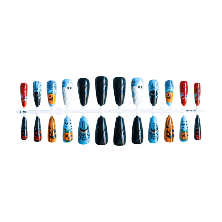 Halloween-Themen Nagelkunst Design Set