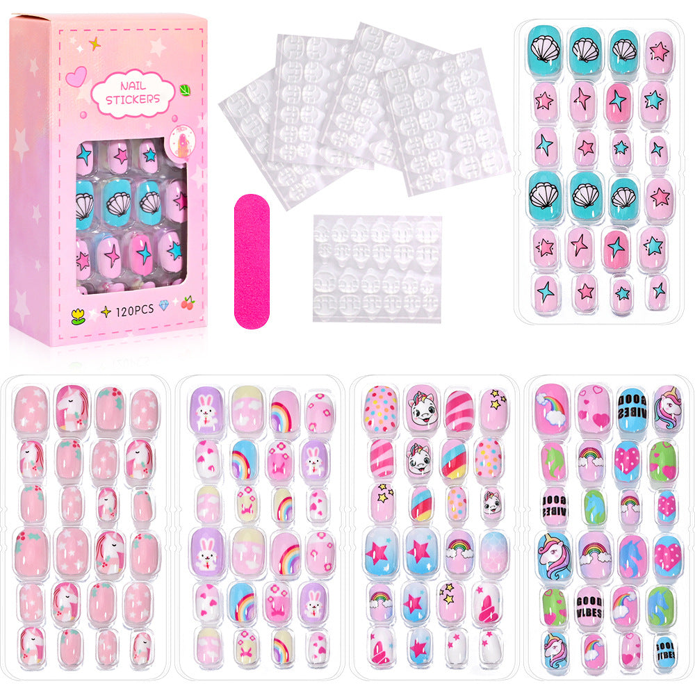 Kreatives Cartoon Nagelkunst Aufkleber Set Karnz