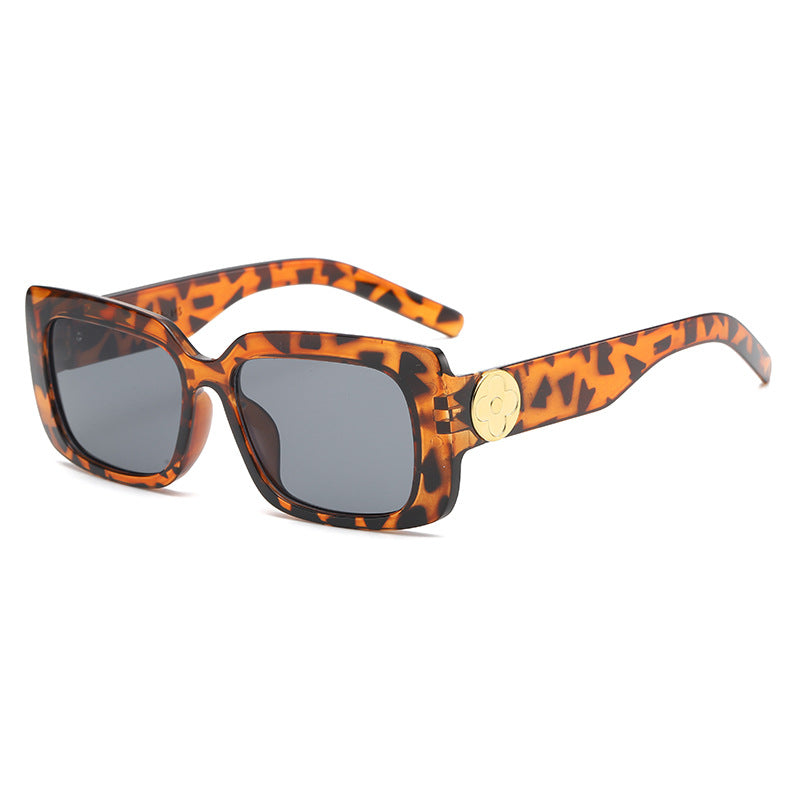 Damen Oversized Sonnenbrille mit luxuriösem transparenten Rahmen Karnz