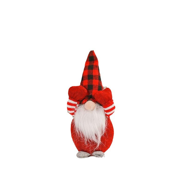 Niedliche Weihnachtsgnom-Dekoration Karnz
