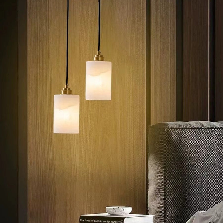 Moderne Alabaster Pendelleuchte
