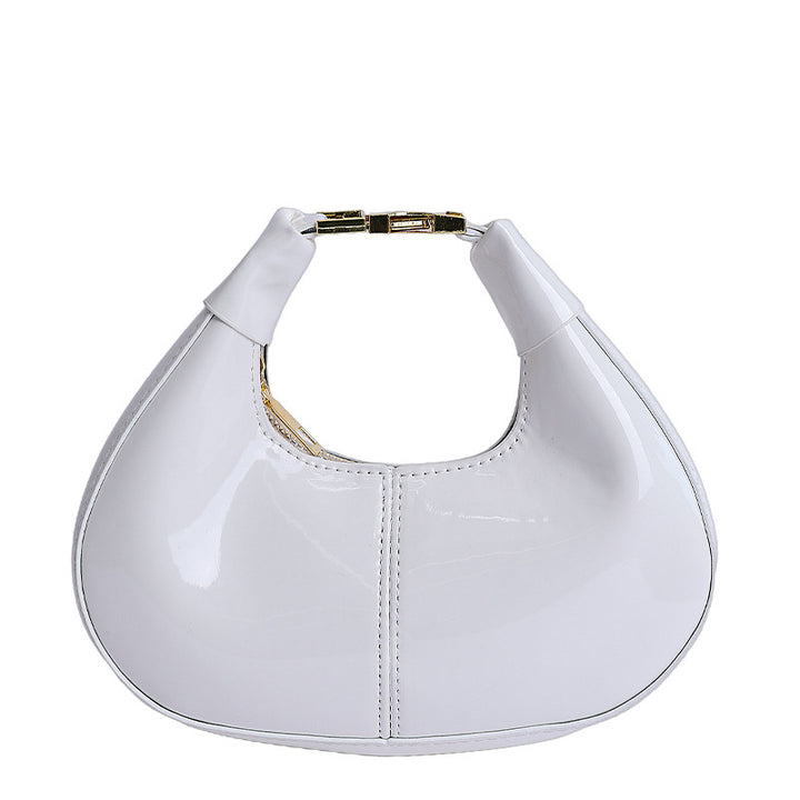Glänzende Lackleder Abendhandtasche Karnz
