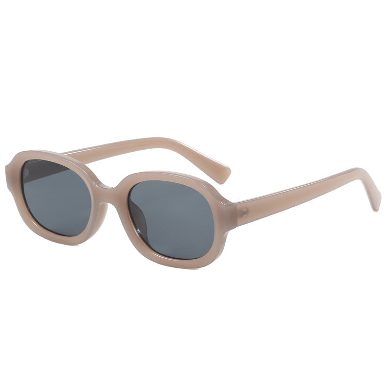 Damen modische Geometrische Sonnenbrille mit UV-Schutz Karnz