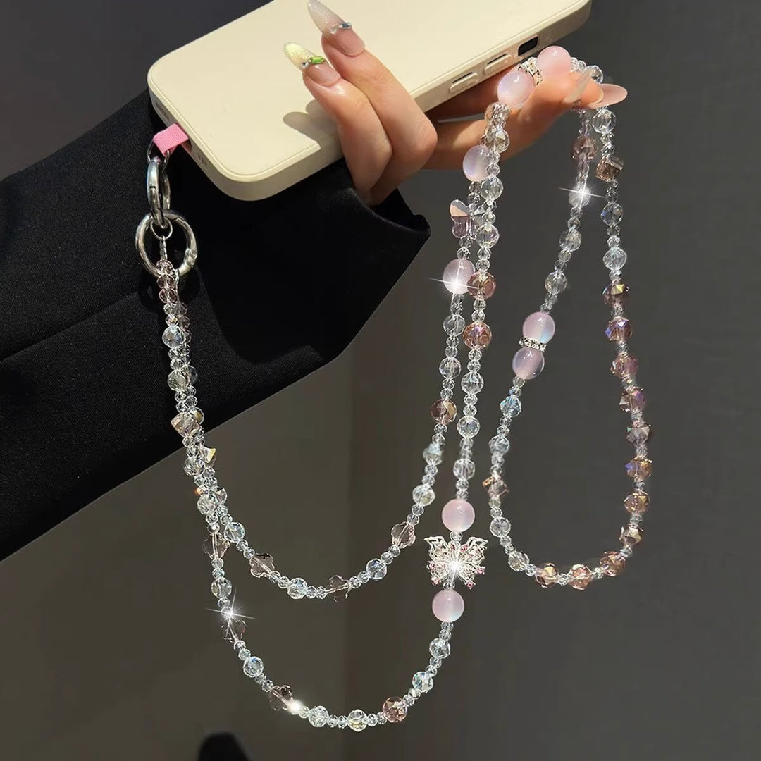 Elegante Perlen-Handyband Karnz