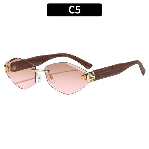 Elegante hexagonale Augen eyewear