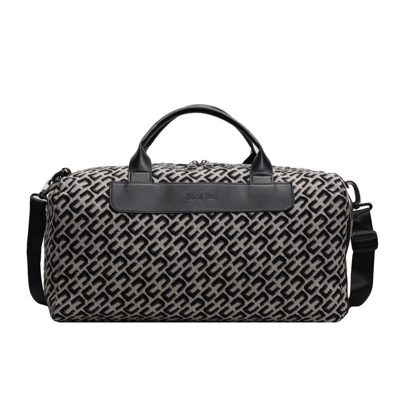 Elegante gemusterte Reise-Duffle Karnz