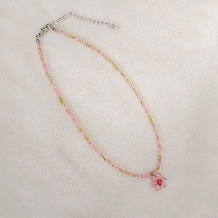 Bunte Perlenbrille Kette Karnz