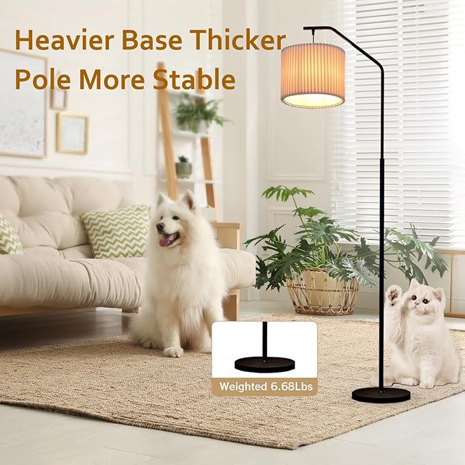 Elegante verstellbare Stehlampe