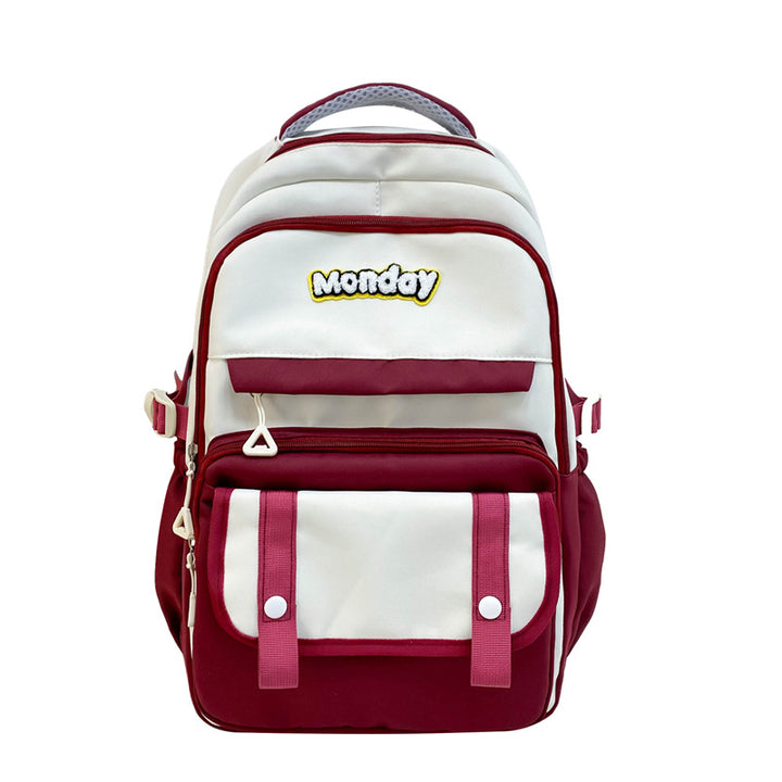 Cartoon-Charakter gestickter Rucksack