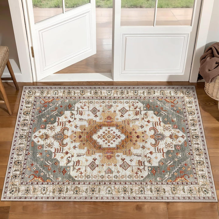 Vintage-inspirierter dekorativer Teppich