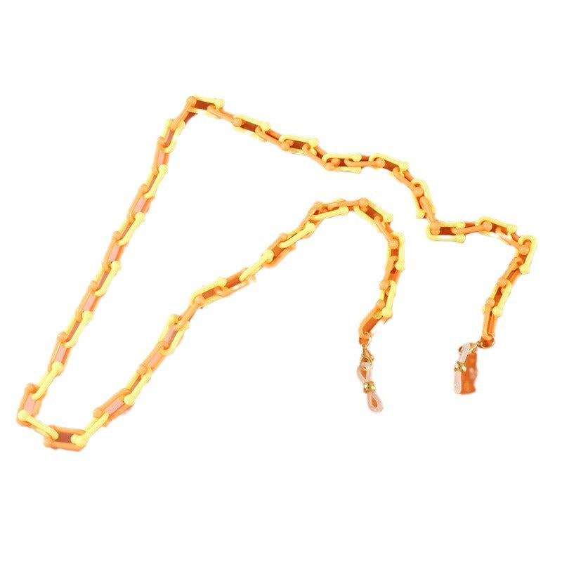 Modische Brillenhalterkette Aus Acryl Karnz