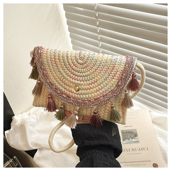 Bohemian Gewobene Clutch-Tasche Karnz