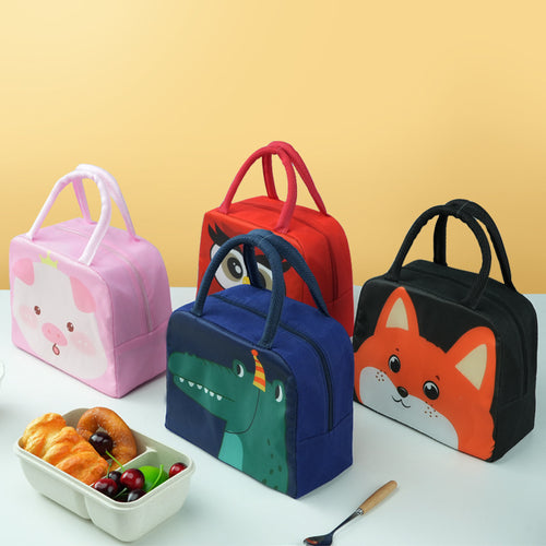 Stilvolles Pinguin-Themen Isolierte Lunch Tasche Karnz
