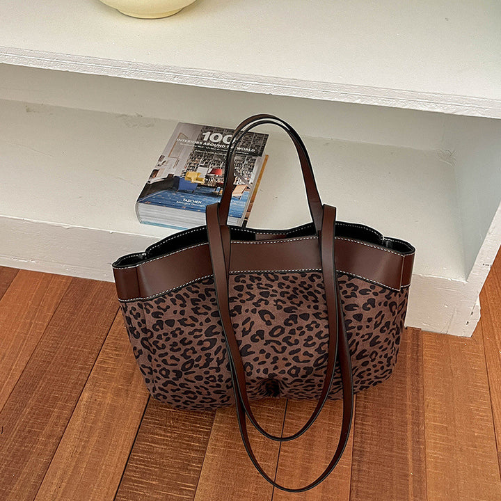 Wildleder Shopper Tragetasche
