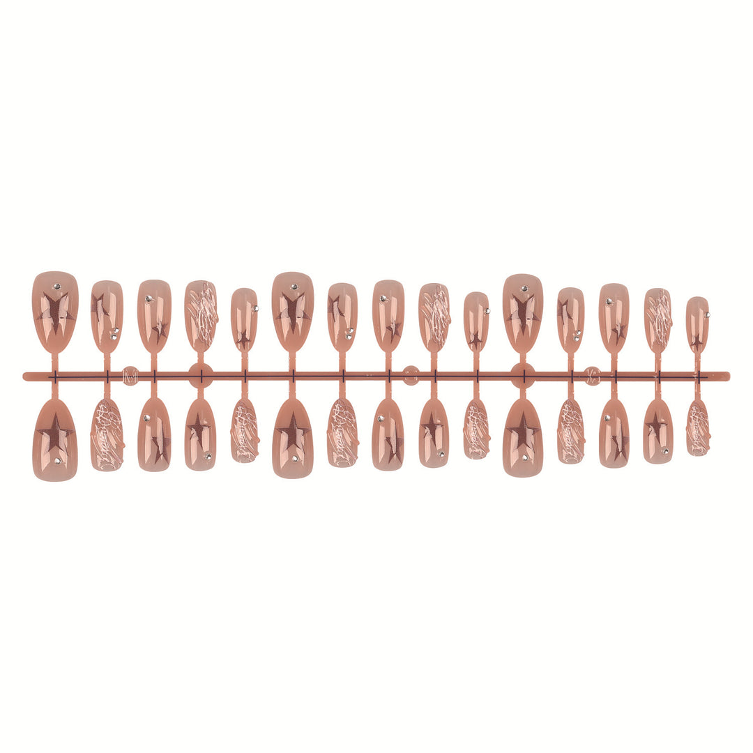 Dekorative Nagelspitzen