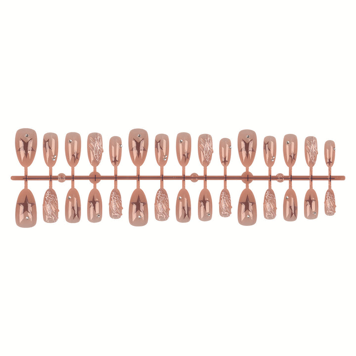 Dekorative Nagelspitzen