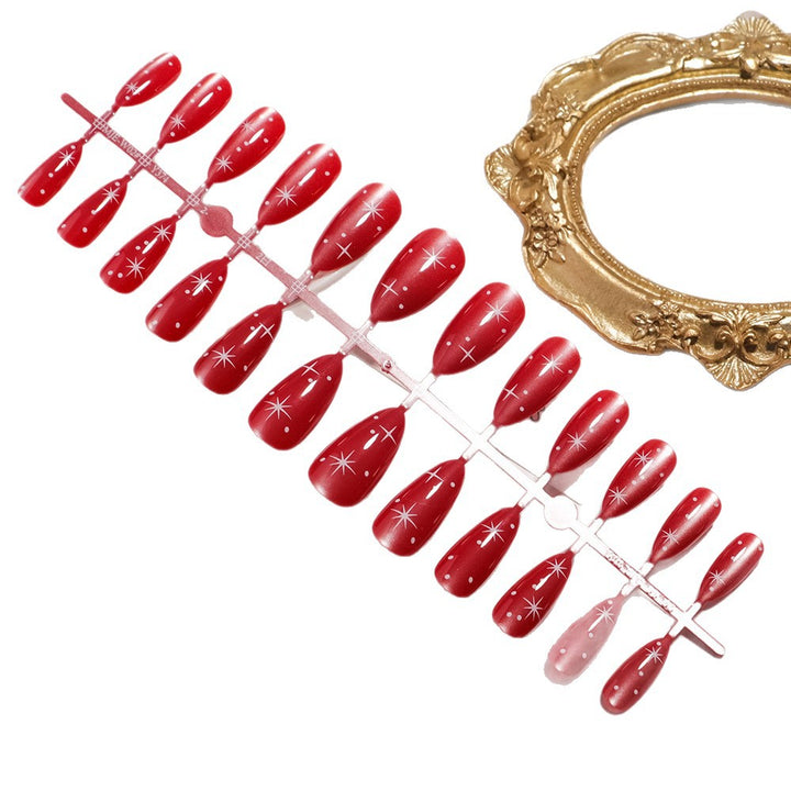 Glamorous Press-On Nail Design Karnz