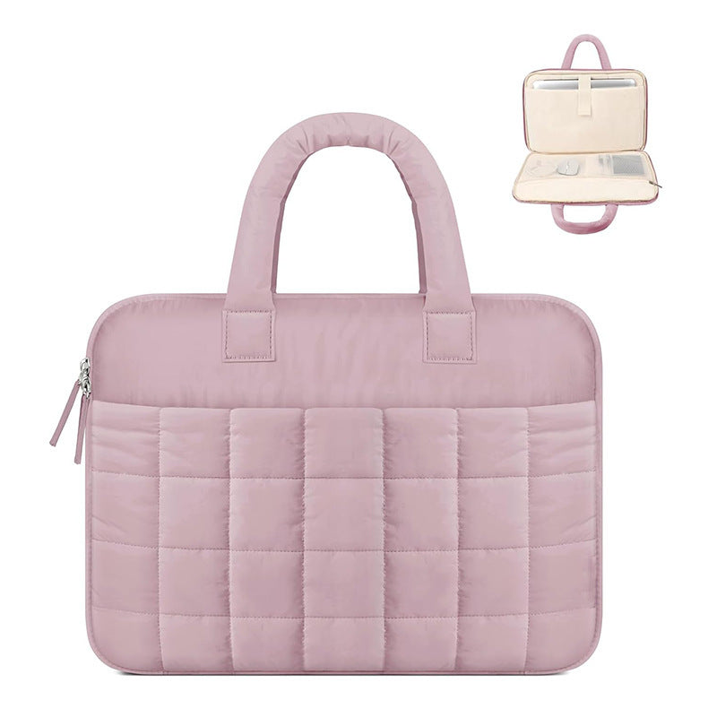 Gepolsterte Laptop-Handtasche mit Vielseitigen Innenfächern Karnz