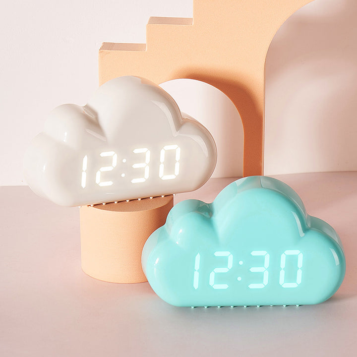 Wolken-Wecker mit Digitaler Led-Anzeige Karnz