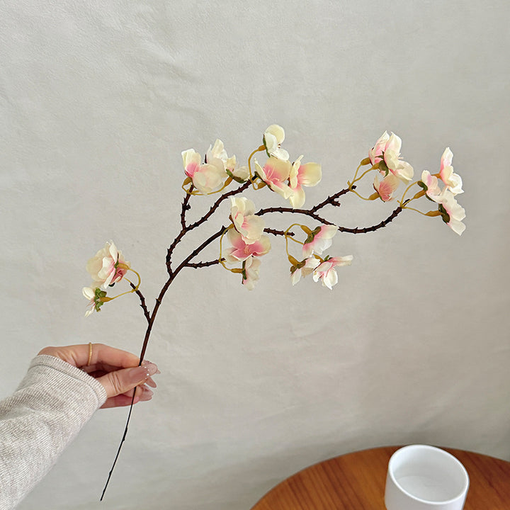 Künstlicher Orchideenblütenzweig Karnz