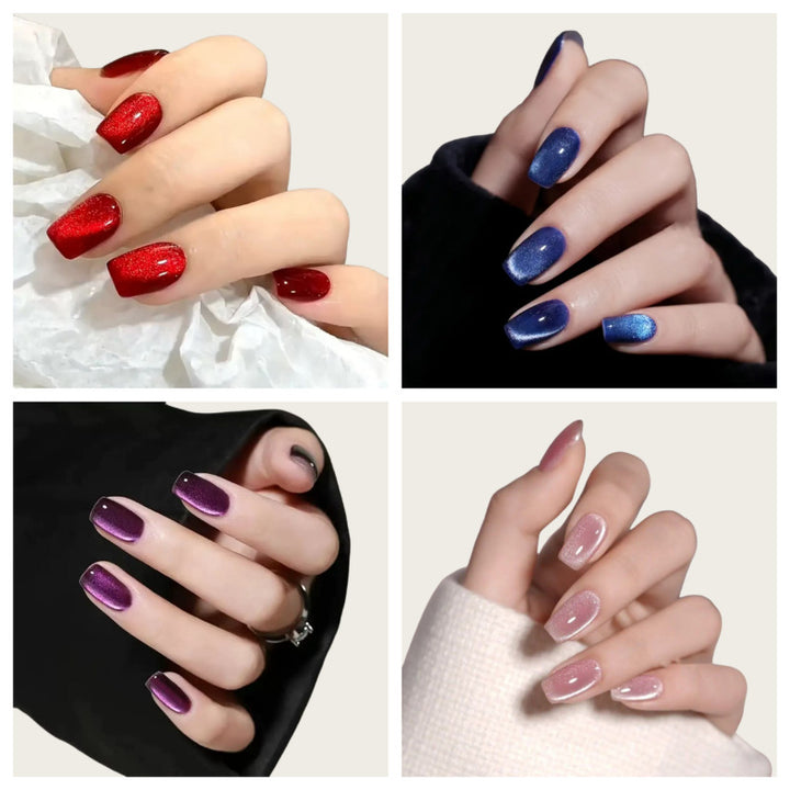 Kunstnagelset mit verschiedenen Designs Karnz