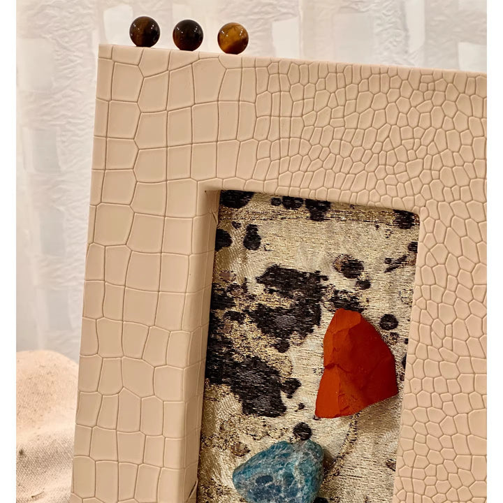 Strukturiertes dekoratives Fotoalbum