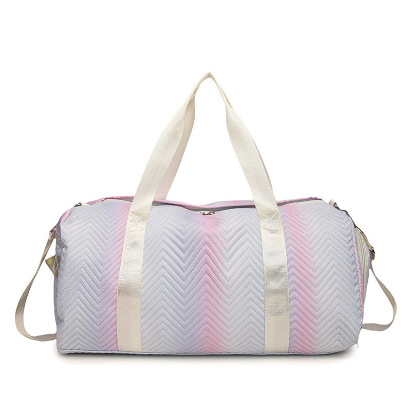 Chevron gesteppte Reisetasche Karnz