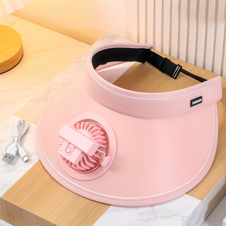 Damen Tragbarer Nackenventilator mit flexibler Halterung Karnz