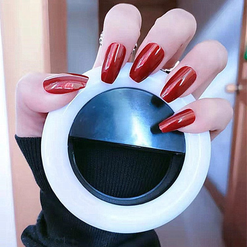 Festliche Nagelkunst Press-Ons Karnz