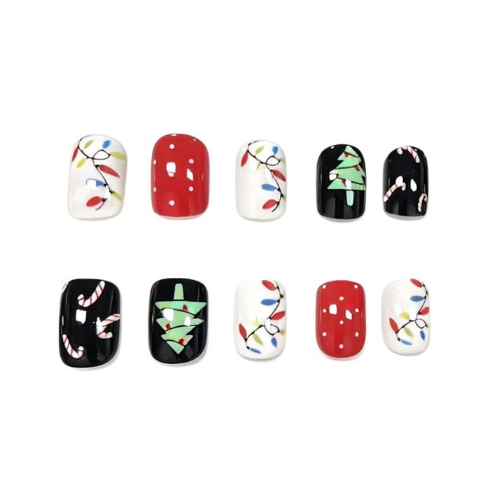 Festliche Weihnachtsnagelkunstverbesserungen Karnz