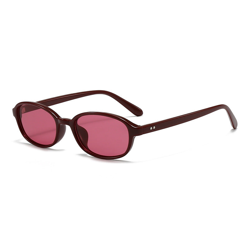 Damen stylische Sonnenbrille im Retro-Stil mit schützendem UV-Filter Karnz