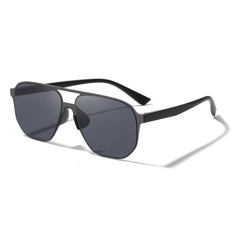 Zeitgenössische quadratische Rahmen-Sonnenbrille Karnz