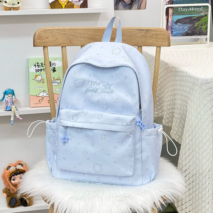 Niedlicher lässiger Druck Rucksack Karnz