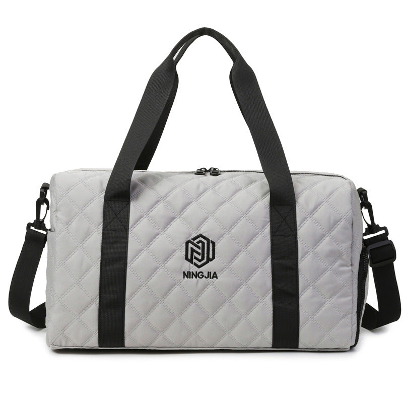 Stylische gesteppt Sport-Duffel-Tasche