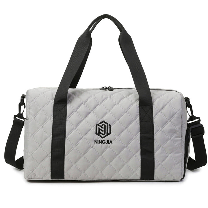 Stylische gesteppt Sport-Duffel-Tasche