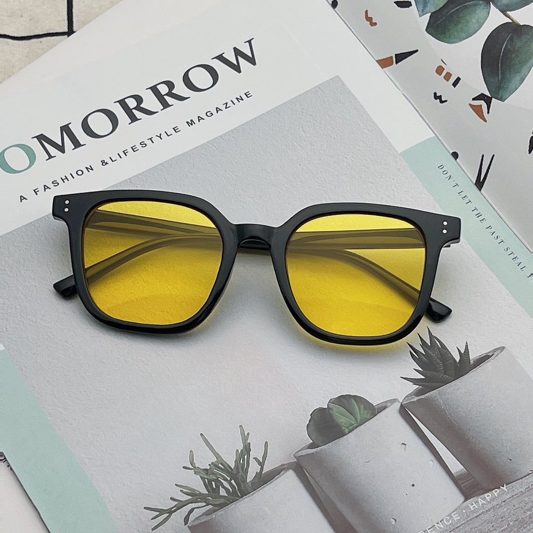 Statement Quadrat Rahmen Sonnenbrille Karnz