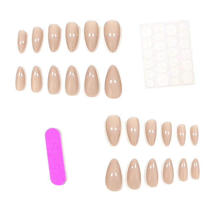 Elegante mandelförmige Nagelverzierungen Karnz 1789915273