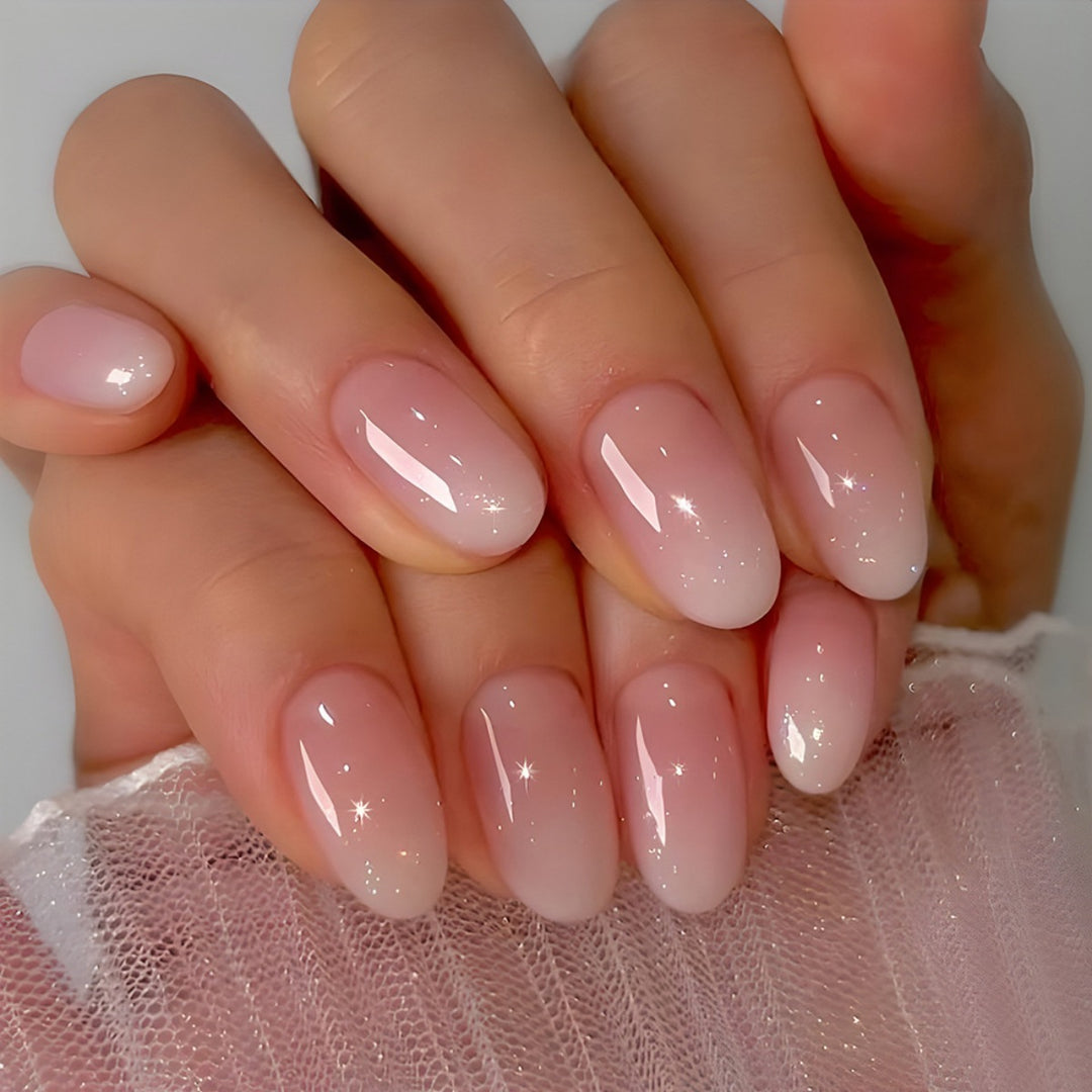 Elegante Ombre Nagelverlängerungen Karnz