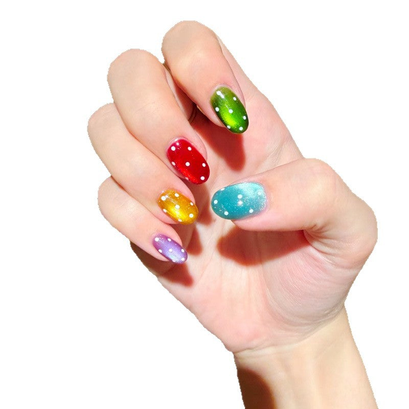 Künstlerisches Ombre Glitter Nagelkunst Set Karnz