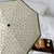 Damen eleganter Faltregenschirm mit floralem Design Karnz