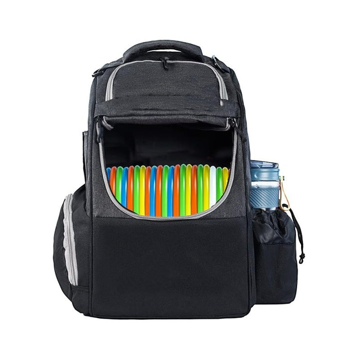 Discgolf-Rucksack mit Speziellen Fächern Für Frisbees und Getränke Karnz