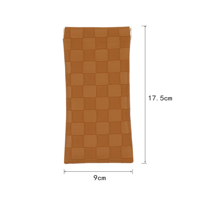 Modische karierte Tasche Karnz
