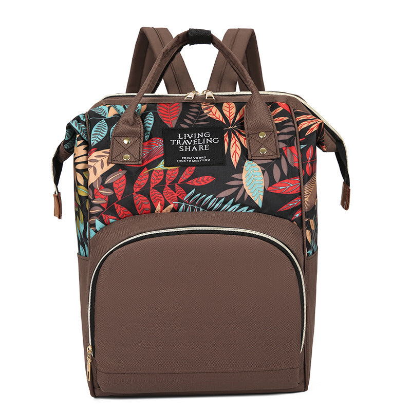Blumendruck Multi-Funktions-Rucksack Karnz