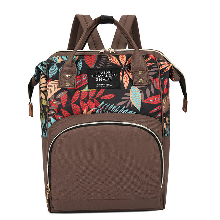 Blumendruck Multi-Funktions-Rucksack Karnz