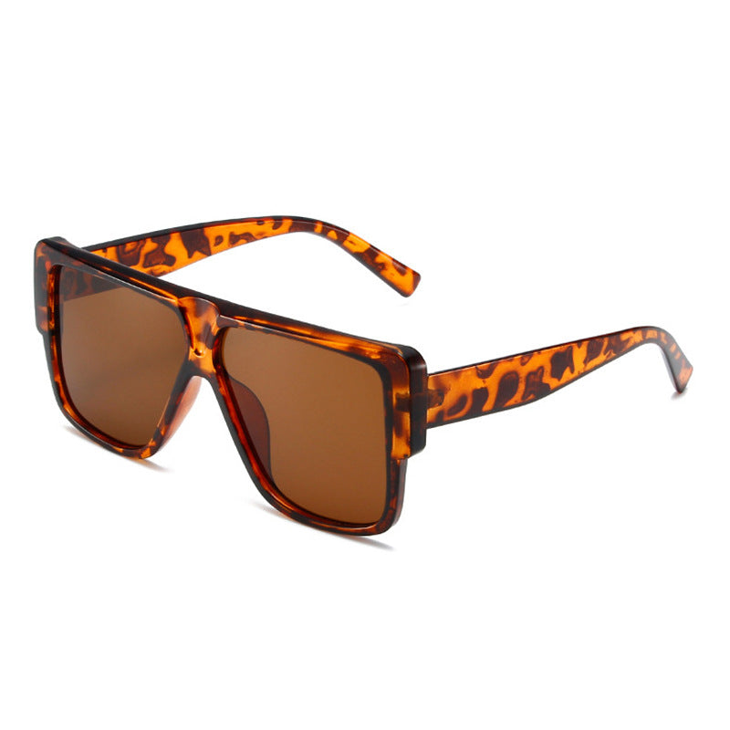 Damen quadratische Sonnenbrille mit markantem Gestell Karnz