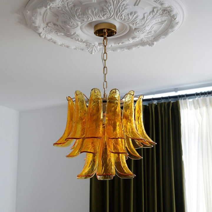 Künstlerische Glas Pendelleuchte