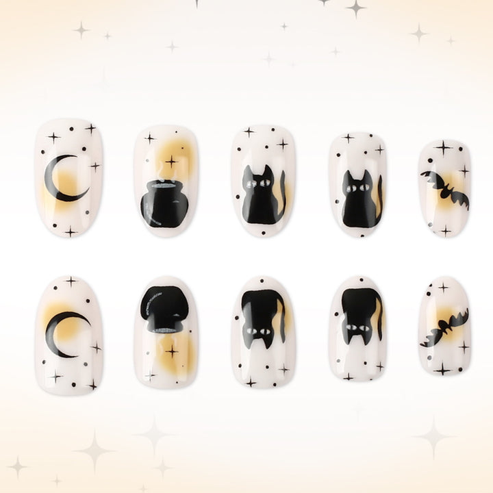 Halloween-Themen Nagelkunstdesign Karnz