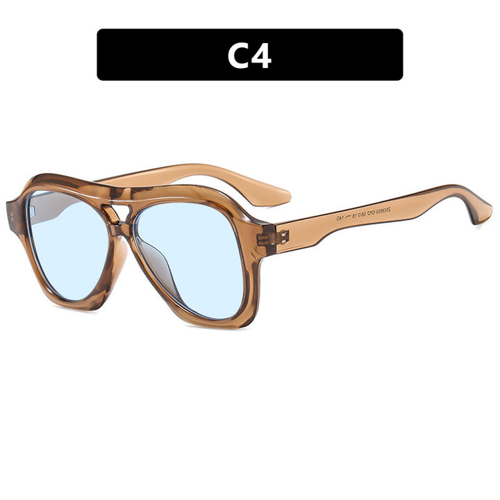Damen modische Sonnenbrille mit einzigartigem Design und schützendem UV-Filter Karnz