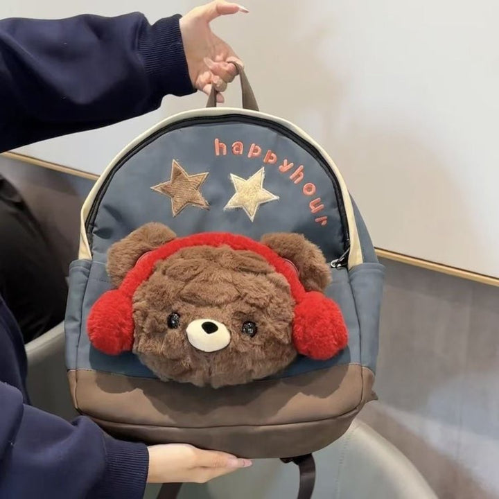 Rucksack mit Süßem Kuscheltier und Bezauberndem Design Karnz